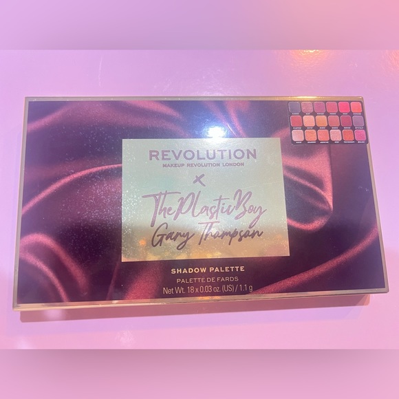New sold out online Revolution the plastic boy Gary Thompson eyeshadow pallet - Picture 4 of 6